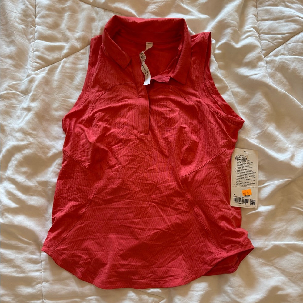 Lululemon quick drying polo